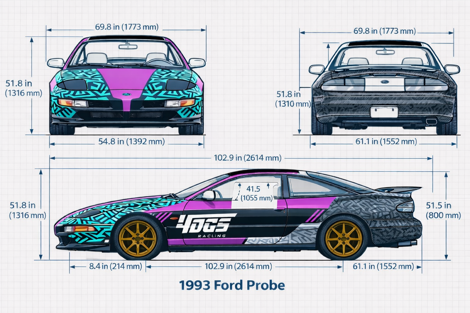 4OGS Racing Livery Concept